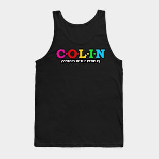 Colin - victory of the people. Tank Top